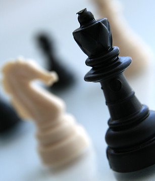 Chess Pieces Close-up